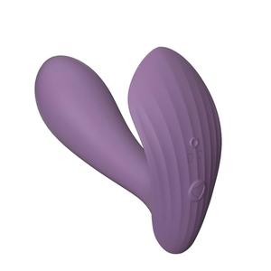 Neu eingetroffen: Schmetterlingsvibrator mit zwei Motoren, App-Fernbedienung, Sexspielzeug, Klitoris- und G-Punkt-<span class=keywords><strong>Vibrator</strong></span> für Frauen - Product Image 1