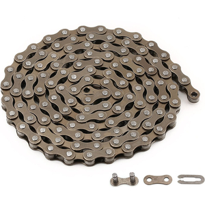 Cadena <span class=keywords><strong>de</strong></span> <span class=keywords><strong>Bicicleta</strong></span> <span class=keywords><strong>de</strong></span> Montaña <span class=keywords><strong>de</strong></span> <span class=keywords><strong>11</strong></span> <span class=keywords><strong>Velocidades</strong></span>, 116 Eslabones, 1/2x11/128'', Colorida, Antipolvo, <span class=keywords><strong>de</strong></span> Acero, para <span class=keywords><strong>Bicicleta</strong></span> <span class=keywords><strong>de</strong></span> Carretera y MTB - Product Image 1
