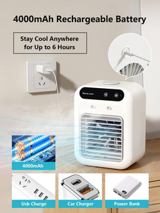 Nouveau Ventilateur Portable Mini 2025 – Refroidisseur d'Air Personnel à Brume Froide, Climatiseur Évaporatif à Refroidissement Rapide, Alimentation USB - Product Image 6