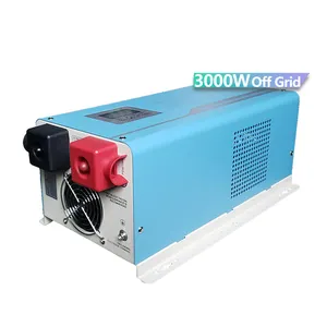 Ups 순수한 사인 3000w 전원 1500w 12v 220v 24v 110v 3000w 12v 발전기 3kw 1000 와트 태양 하이브리드 인버터 5.5kw