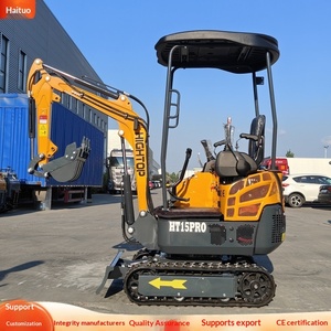 Mini-excavatrice sur chenilles 1,5 m³ pour la construction de maisons, la remise en état des zones montagneuses et les petits projets, modèle d'usine d'origine, pour l'exportation - Product Image 3