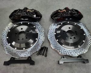 Kit de Frenos Completo de 4/6 Pistones, Caliper, Rotor, Pastillas y Herrajes para VW <span class=keywords><strong>Golf</strong></span> MK7 GTI R, Compatible con Tiguan AD1, Touran 5T, <span class=keywords><strong>Caddy</strong></span> 2K, <span class=keywords><strong>Maxi</strong></span> - Product Image 2