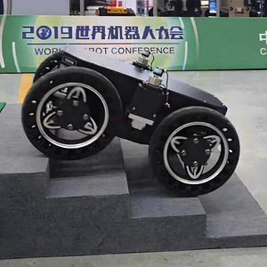 Châssis de voiture robot compacte avec roues tout-terrain, capteurs intégrés et excellente absorption des chocs pour applications éducatives et de recherche - Product Image 1