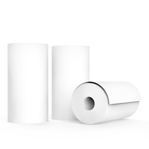 5 rouleaux de papier d'impression thermique, papier thermique pour Mini imprimante, papier de reçus d'écran blanc, rose, bleu, jaune - Product Image 3
