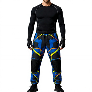 Paintball Outdoor Autumn Casual <b>Trousers</b> Camouflage-Cargo Pants <b>Knee</b>-<b>Pads</b> Custom Men's Joggers Sublimated Paintball Joggers - Product Image 5