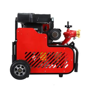 Quality Gasoline Engine Two Outlets Large Flow Portable Fire Fighting Centrifugal <b>Pump</b> - Product Image 4