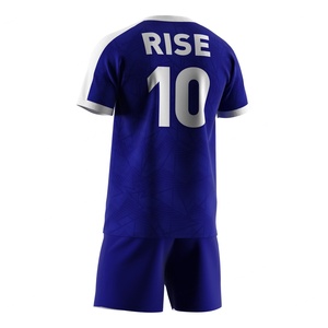 Conjuntos Deportivos Personalizados para Hombre, de Secado Rápido, Uniformes de Fútbol de Dos Piezas para Torneos y Ligas - Product Image 2