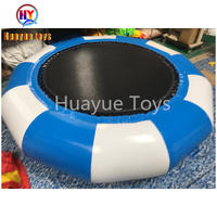 Trampolín Acuático Inflable de PVC Profesional para Niños de 2 a 4 Años, Equipo de Juego Acuático Personalizado de Fábrica