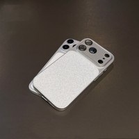 Coque de téléphone de luxe scintillante et plaquée pour iPhone Air 13 14 15 16 17 Pro Max avec protection d'objectif antichoc et design féminin