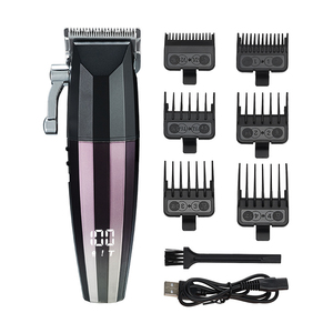 Máquina <span class=keywords><strong>de</strong></span> <span class=keywords><strong>Cortar</strong></span> <span class=keywords><strong>Pelo</strong></span> <span class=keywords><strong>de</strong></span> Alta Calidad para Barbería Cortadora Eléctrica Recargable Profesional Inalámbrica para Hombres - Product Image 1
