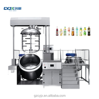CYJX Tilt-type 300L mélangeur sous vide homogénéisateur dentifrice équipement de mélange Machine cosmétique cosmétiques visage crème mélangeur
