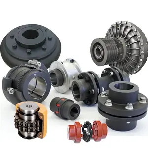 Flexibele Vloeistof Keten Kaak Flens Gear Stijve Spacer Pin Hrc Mh Nm Universele Fenaflex Oldham Tyre Grid Servo Motor Shaft koppeling