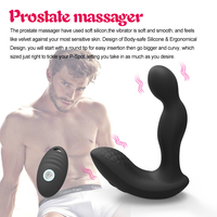 Y.Love Jouets sexuels pour adultes, masseur de prostate électronique pour homme et femme, vibrateur en silicone à commande sans fil, plug anal pour hommes, plug anal