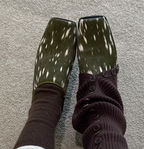 Zapatos Cómodos Sin Cordones 2026, Zapatos Planos de Tacón Grueso y Punta Cuadrada, Versátiles y Modernos para Mujer, Ideales para el Trabajo y Viajes Diarios - Product Image 4