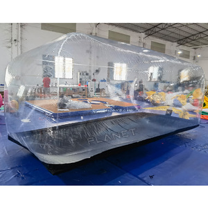 Tente d'exposition de voiture transparente extérieure anti-poussière abri gonflable de protection de stationnement de stockage de bâche de voiture - Product Image 6