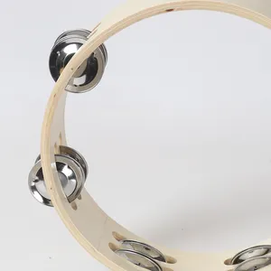 Madeira instrumentos percussão pandeiro, pandeiros decapitado orff instrumentos - Product Image 6