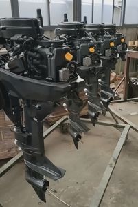 安全型 Yamabisi 舷外发动机 4 冲程 9.8 马力 舷外发动机 汽油长轴 - Product Image 4