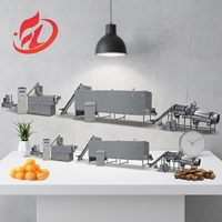 Machine à snacks soufflés multifonctionnelle automatique en acier inoxydable, extrudeuse alimentaire pour chips de maïs et autres snacks, usine de fabrication