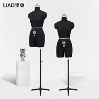 Mannequins de couture haut de gamme pour femmes, demi-corps en mousse, professionnels, sans tête, type épingle, pour la confection de vêtements
