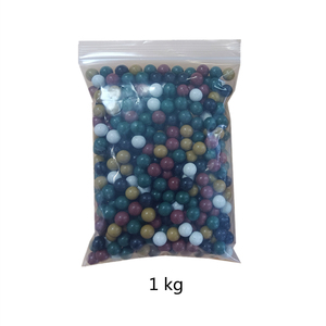 Toptan tedarik dayanıklı güvenlik çamur topları 8 mm 9 mm 12 mm metalik olmayan mineraller egzersiz çekim için - Product Image 6