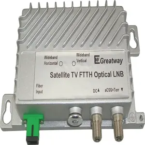 伟大道1550nm/1570nm CWDM FTTH LNB光接收器，用于一个家庭FTTH节点卫星电视接收器LNB