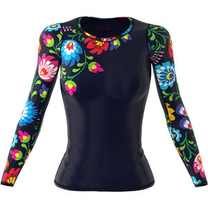 Rash Guard en nylon de haute qualité Flexibilité ultime et caractéristiques respirantes anti-UV pour le surf BJJ MMA ou les sports actifs - Product Image 2