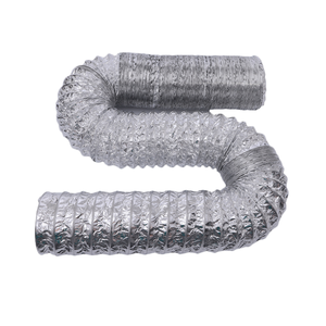 Conducto flexible Precio de fábrica personalizado Papel de aluminio resistente al calor Ventilación industrial HVAC <span class=keywords><strong>Aire</strong></span> <span class=keywords><strong>acondicionado</strong></span> Conducto flexible - Product Image 2
