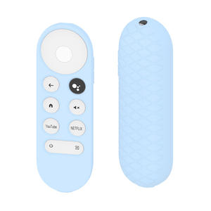Pour la nouvelle télécommande <span class=keywords><strong>Google</strong></span> <span class=keywords><strong>Chrome</strong></span> 2020 étui de protection en silicone télécommande <span class=keywords><strong>Google</strong></span> TV - Product Image 5