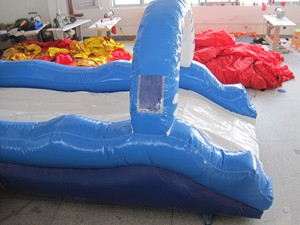Pvc <b>Inflatable</b> <b>Slide</b> for Kids' Outdoor Indoor <b>Water</b> Sliding & Slip School Use Commercial 10-Person Capacity - Product Image 2