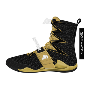 2022 New Arrival Hot Selling Professional Breathable Mesh Fabric Boxing Wrestling Shoes For Men Boxing Boots High Top