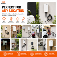 WISSENERGY 2026 Chargeur mural intelligent triphasé 11 kW pour maison, mode C, 16A, borne de recharge pour voitures électriques