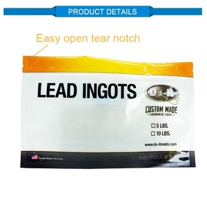 Señuelo de pesca de plástico suave y respetuoso con <span class=keywords><strong>el</strong></span> medio ambiente, cebo de pesca a prueba de olores, con cierre de cremallera transparente, con ventana - Product Image 3