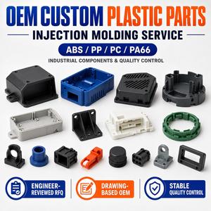 Servicio de Moldeo por Inyección Personalizado OEM de FUXI para Piezas de Plástico ABS/PP/PC - Componentes Industriales para Aplicaciones de Construcción/Minería - Product Image 1