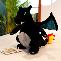 Peluche Dragon de Feu en Gros d'Usine, Adorable Peluche Dragon Volant, Coussin Doux, Jouet Dinosaure Créatif pour Cadeau d'Enfant