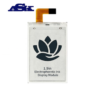 Écran E-Paper intelligent Waveshare SPI de 1,9 pouce, poids 4,1 g, pour carte d'affichage mini ESL, petit écran E-Ink - Product Image 1