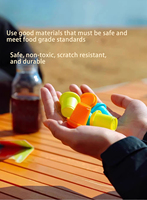 Capsules de café en plastique de couleur personnalisée avec couvercle, emballage et conteneur de rangement pour le bureau