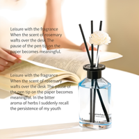 Diffuseur de parfum en verre de qualité supérieure, parfum d'ambiance longue durée, arôme luxueux provenant d'un fournisseur de premier plan