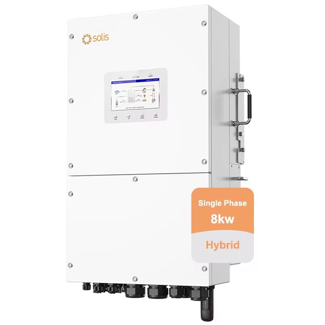 Hot-selling Solis S6-EH1P8K-L-PLUS Hybrid Solar Inverter Single-Phase 8KW Low-Voltage Energy Storage Inverter