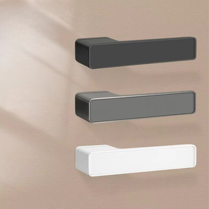 Serrure de porte invisible minimaliste sans poignée, verrou caché pour chambre et salle de bain, quincaillerie de mortaise encastrée pour porte en bois - Product Image 1