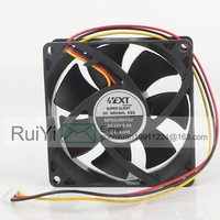 Ventilateur de refroidissement silencieux à trois fils NP8025H12V, convertisseur de fréquence, nouveau modèle NEXT 5V 24V 48V DC12V 0.4A AC EC 8025 80X80X25MM 8CM