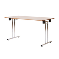 Pieds de table pliables modernes en acier, cadre en métal chromé pour bureau ou meubles de salle à manger
