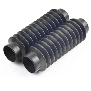 soft outdoor UV resistance oil resistant water proof dust cover EPDM NBR FPM FKM rubber protection sleeve for screw from China