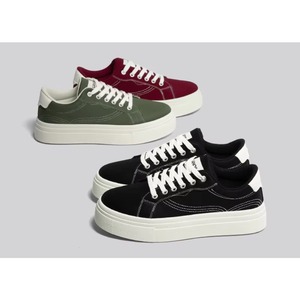 Zapatos de Lona para Hombre, Estilo Retro, Hechos a Medida, con Suela Gruesa, Transpirables, de Alta Calidad, Casuales - Product Image 3