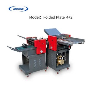 Máquina Plegadora Nantou 382S con Alimentador de Papel A3, Combinada con Máquina Manual de Procesamiento de Papel para Hornear - Product Image 2