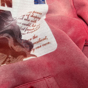 Sudaderas con cremallera de algodón de primavera personalizadas, sudaderas con capucha de felpa francesa unisex, ropa de calle desgastada, sudadera con cremallera y lavado ácido - Product Image 4