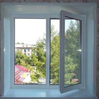 Nouvelle fenêtre à battant double vitrage en PVC durable 2026, moderne, résistante aux chocs, insonorisée, isolante thermique, antivol pour