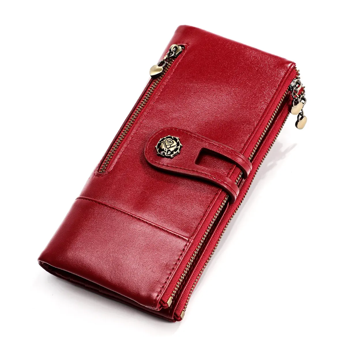 2023 Factory Price High Quality Custom Designer fashion Women Leather Wallet