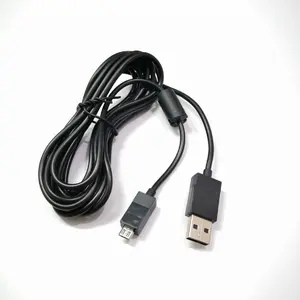 Kabel Data Mikro USB Panjang 2.75M, Kabel Pengisian Daya Cepat untuk Sony Playstation PS4 Xbox One Controller
