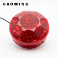Luz Estroboscópica LED Roja de 3W 100dB con Sirena, DC12V, Micro USB, Flash de 4MB para Sistema de Alarma de Seguridad Interior y Exterior