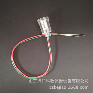 Petit support de lampe à vis E10, spécial pour les expériences de physique, connexion en série et en parallèle, avec fils de support de lampe - Product Image 4